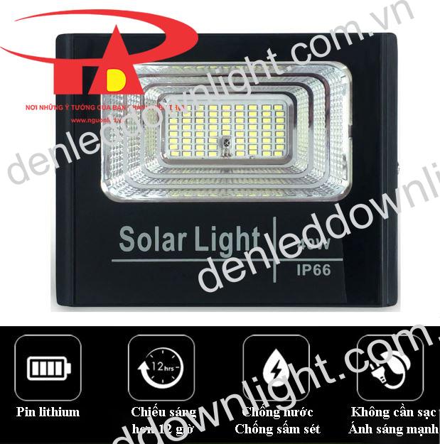 ưu điểm đ&egrave;n pha led năng lượng mặt trời 40w loại tốt