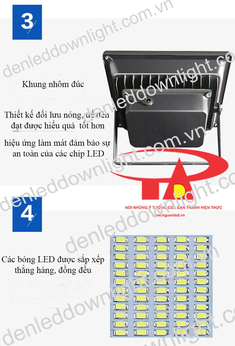 đ&egrave;n pha năng lượng mặt trời 30W si&ecirc;u s&aacute;ng