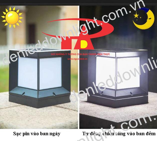 nguy&ecirc;n l&yacute; hoạt động của đ&egrave;n trụ cổng năng lượng mặt trời GDL01 