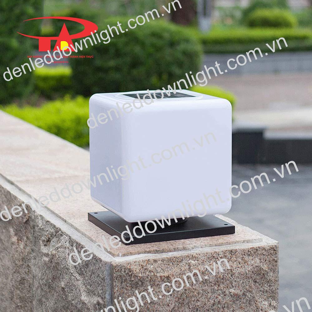 đ&egrave;n trụ cổng năng lượng mặt trời GDL10 chiếu s&aacute;ng tường r&agrave;o