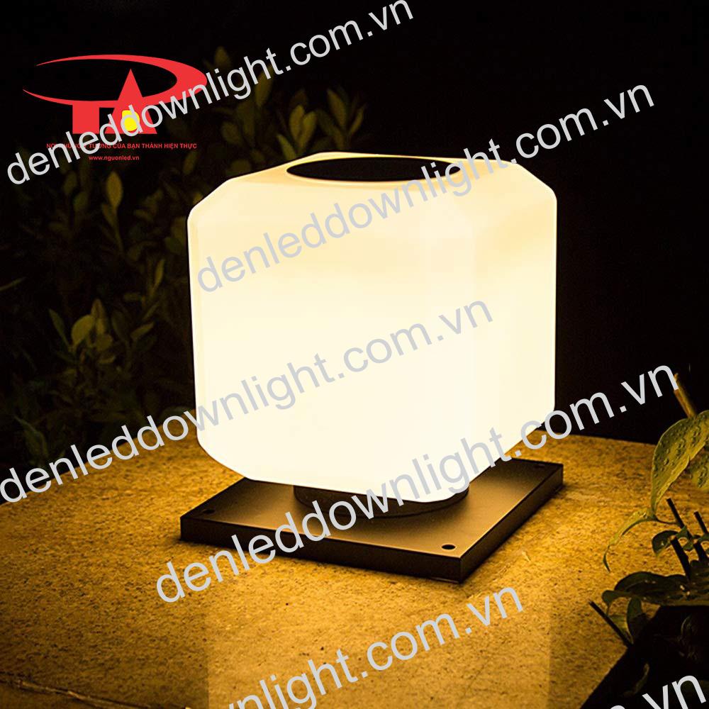 đ&egrave;n trụ cổng năng lượng mặt trời GDL10 trang tr&iacute; tường r&agrave;o