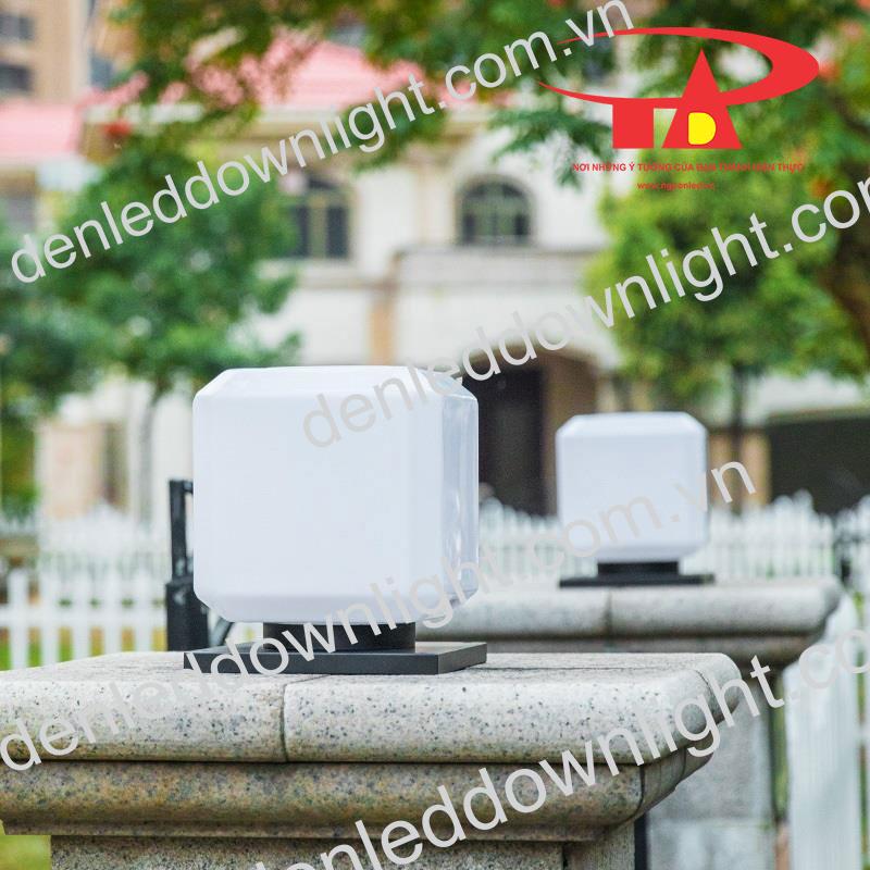 đ&egrave;n trụ cổng năng lượng mặt trời GDL10 chiếu s&aacute;ng cổng r&agrave;o