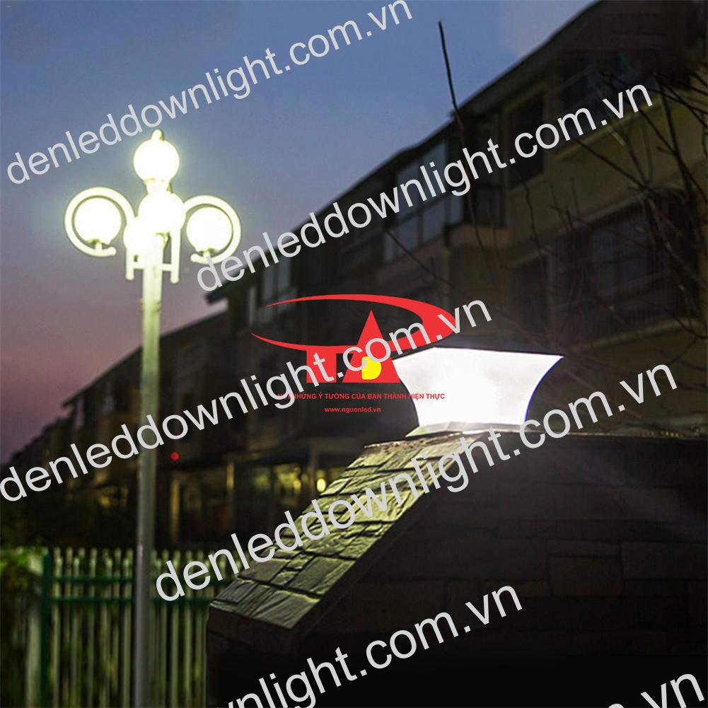 đ&egrave;n trụ cổng năng lượng mặt trời GDL11 chiếu s&aacute;ng lối đi