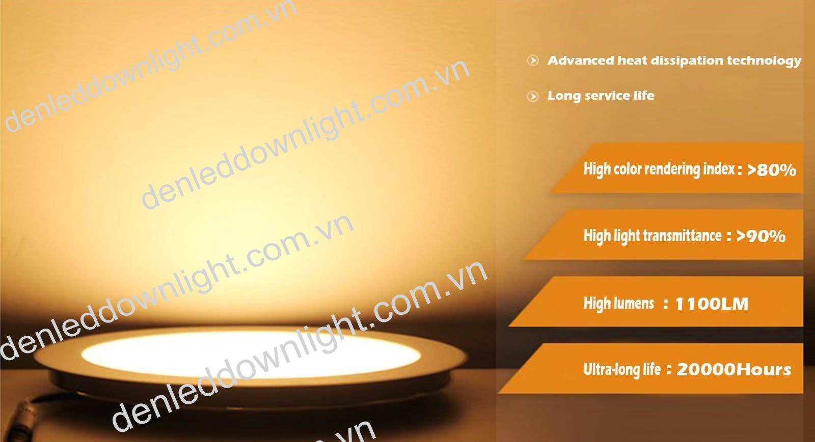 Đèn led downlight âm trần 9w vuông loại tốt, dùng chiếu sáng nội thất, khách sạn, nhà