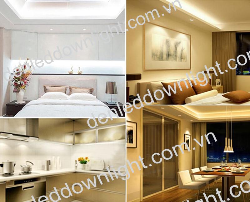 Đ&egrave;n led d&acirc;y 2835 d&ugrave;ng điện 220V cuộn d&agrave;i 100m m&agrave;u v&agrave;ng, loại tốt, gi&aacute; rẻ, si&ecirc;u s&aacute;ng