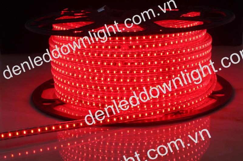 Đ&egrave;n led d&acirc;y 3014 d&ugrave;ng điện 220V cuộn d&agrave;i 100m m&agrave;u đỏ, loại tốt, gi&aacute; rẻ, si&ecirc;u s&aacute;ng