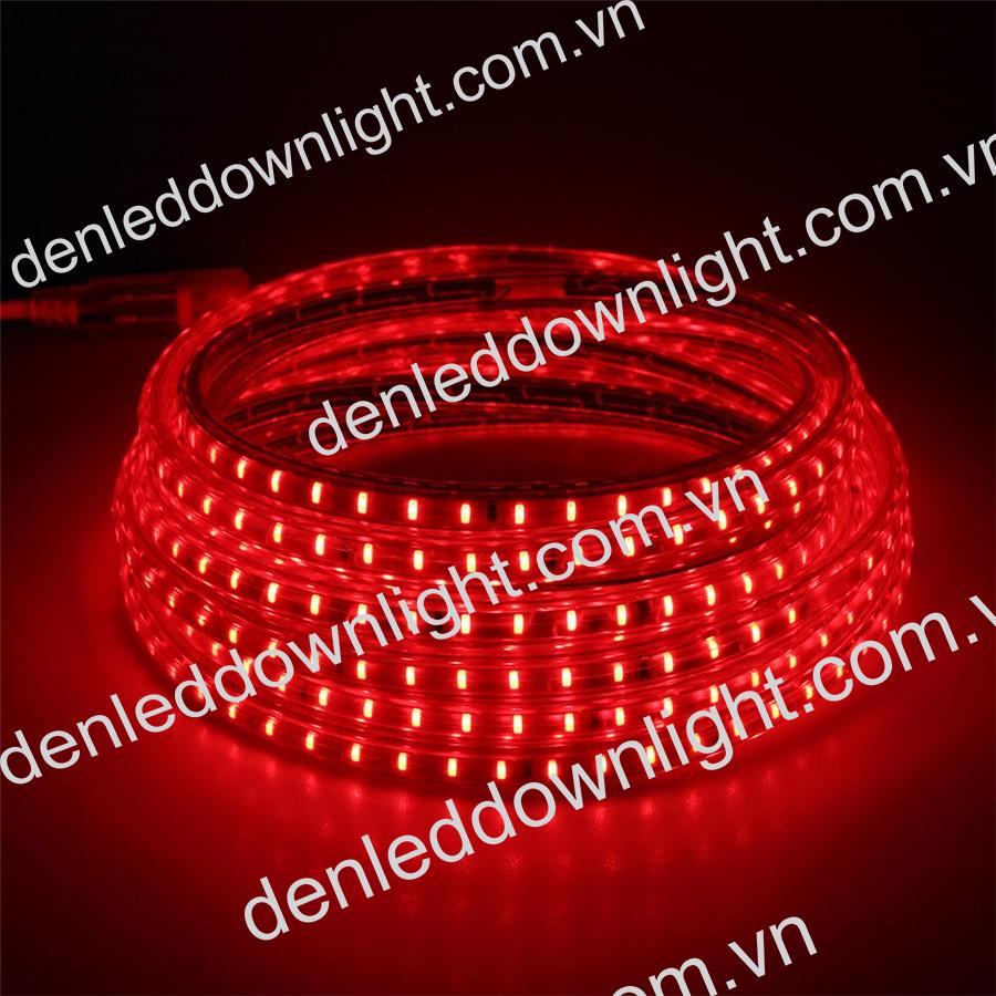 Đ&egrave;n led d&acirc;y 3014 d&ugrave;ng điện 220V cuộn d&agrave;i 100m m&agrave;u đỏ, loại tốt, gi&aacute; rẻ, si&ecirc;u s&aacute;ng