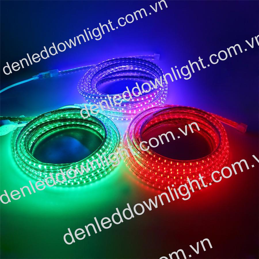 Đ&egrave;n led d&acirc;y 3014 d&ugrave;ng điện 220V cuộn d&agrave;i 100m m&agrave;u xanh l&aacute;, loại tốt, gi&aacute; rẻ, si&ecirc;u s&aacute;ng