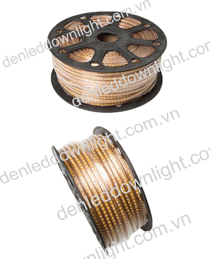 Đ&egrave;n led d&acirc;y 3014 d&ugrave;ng điện 220V cuộn d&agrave;i 100m m&agrave;u xanh l&aacute;, loại tốt, gi&aacute; rẻ, si&ecirc;u s&aacute;ng