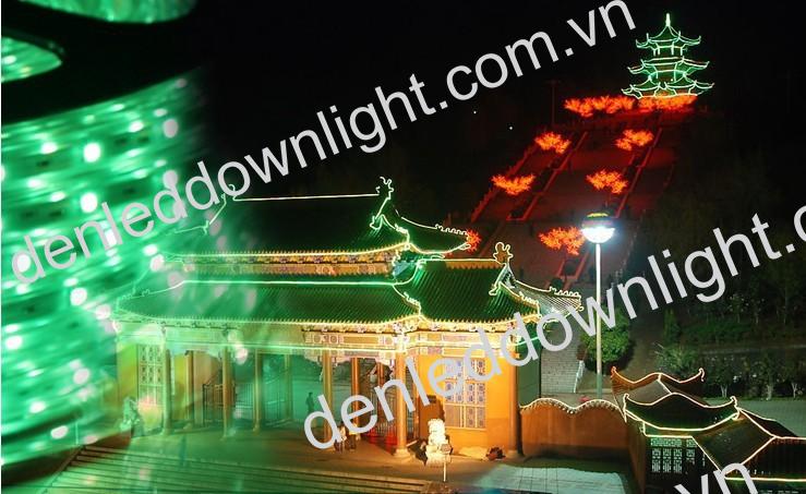 Đ&egrave;n led d&acirc;y 3014 d&ugrave;ng điện 220V cuộn d&agrave;i 100m m&agrave;u xanh l&aacute;, loại tốt, gi&aacute; rẻ, si&ecirc;u s&aacute;ng