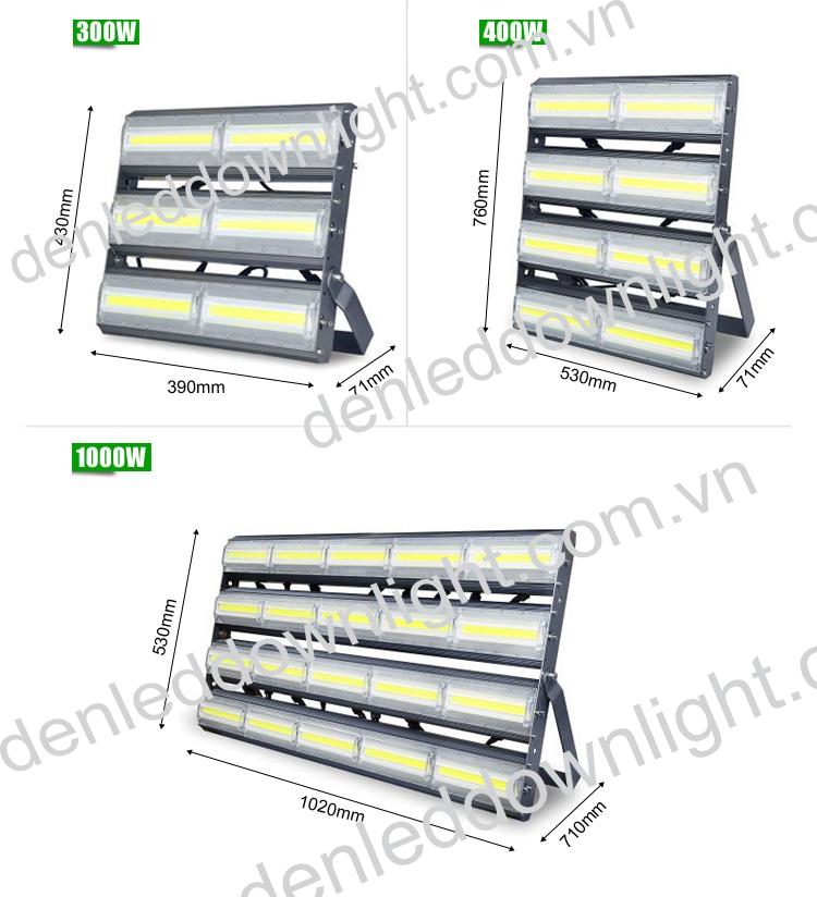 Đ&egrave;n pha led module 1000w loại tốt d&ugrave;ng chiếu s&aacute;ng biển quảng c&aacute;o ngo&agrave;i trời, s&acirc;n vườn