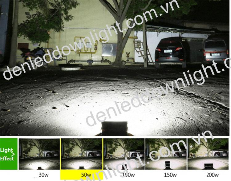 Đ&egrave;n pha led module 50w loại tốt d&ugrave;ng chiếu s&aacute;ng biển quảng c&aacute;o ngo&agrave;i trời, s&acirc;n vườn