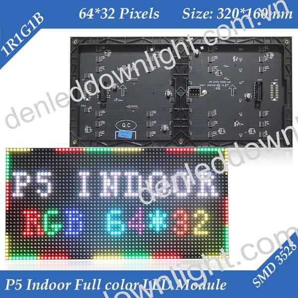 Led module p5 RGB loại tốt dùng nguồn 12V hoặc 5v