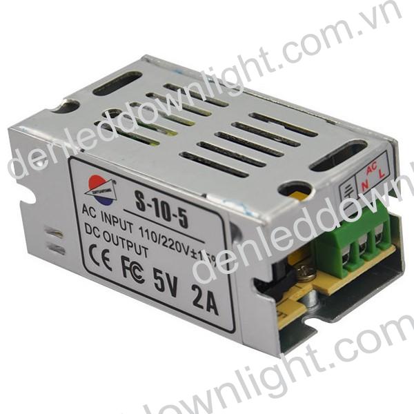 Nguồn tổ ong 5v 2a loại tốt dùng cho đèn led quảng cáo và camera